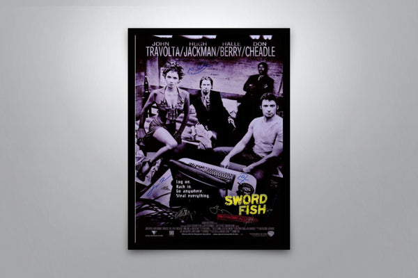 Swordfish Signed Poster with COA
