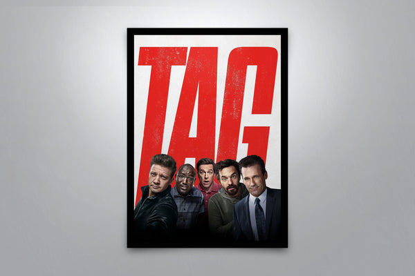 Tag Signed Poster with COA
