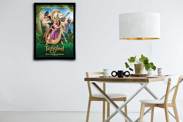Tangled Signed Poster with COA