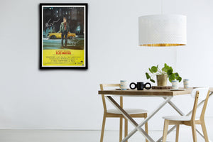 Taxi Driver Signed Poster with COA