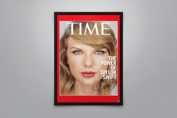 The Power of Taylor Swift: Time Magazine 2014 - Signed Poster + COA