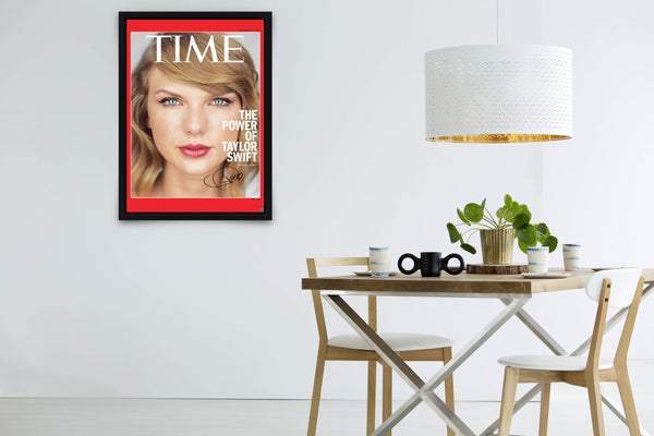 The Power of Taylor Swift: Time Magazine 2014 - Signed Poster + COA