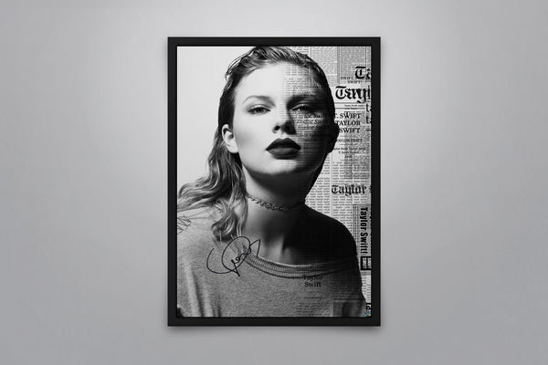 Taylor Swift: Reputation - Signed Poster + COA