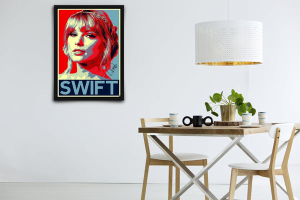 Taylor Swift Signed Poster with COA