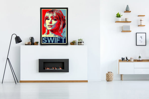 Taylor Swift Signed Poster with COA