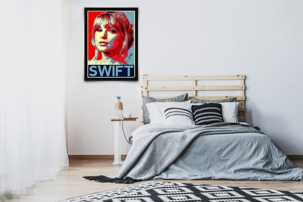 Taylor Swift Signed Poster with COA