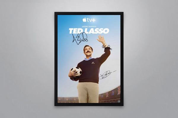 Ted Lasso Signed Poster with COA
