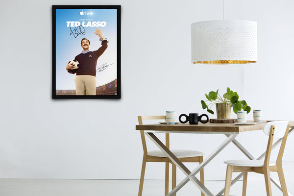Ted Lasso Signed Poster with COA