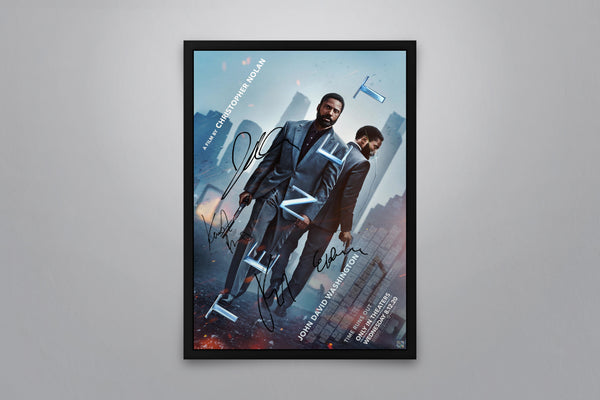 Tenet Signed Poster with COA