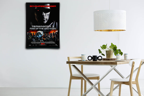Terminator 3: Rise of the Machines Signed Poster with COA