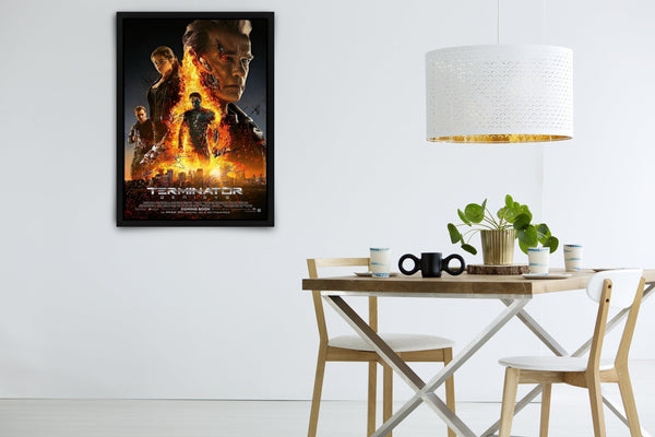 Terminator: Genisys Signed Poster with COA