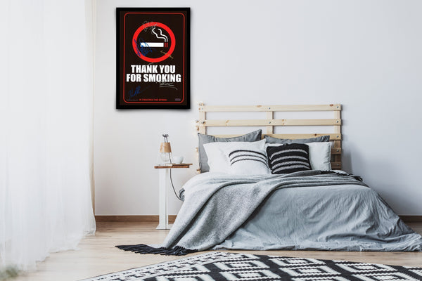 Thank You For Smoking Signed Poster with COA