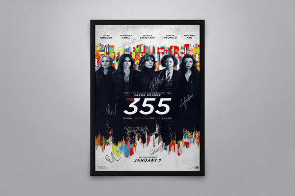 The 355 Signed Poster with COA