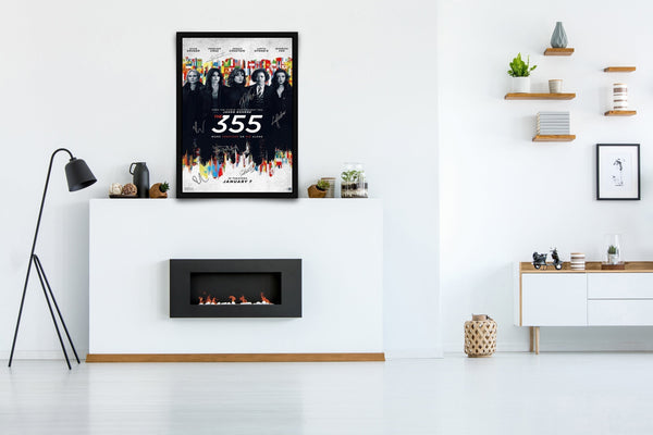 The 355 Signed Poster with COA