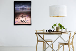 The 100 Signed Poster with COA
