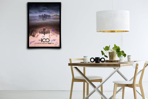 The 100 Signed Poster with COA
