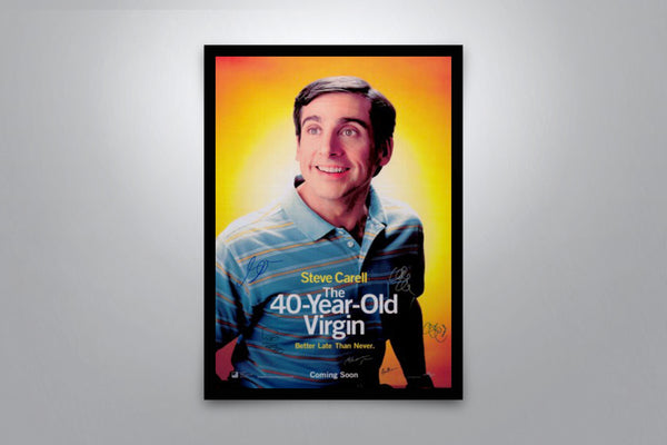 The 40 Year Old Virgin Signed Poster with COA