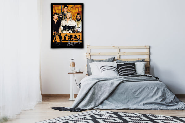 The A-Team Signed Poster with COA