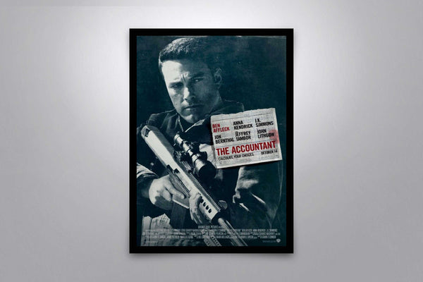 The Accountant Signed Poster with COA