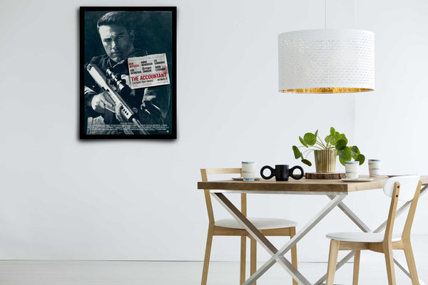 The Accountant Signed Poster with COA