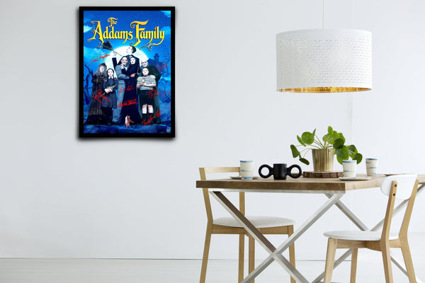 The Addams Family - Signed Poster + COA