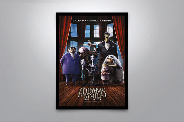 The Addams Family 2019 Signed Poster with COA