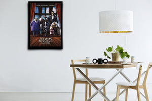 The Addams Family 2019 Signed Poster with COA