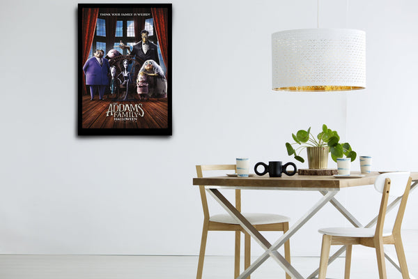 The Addams Family 2019 Signed Poster with COA