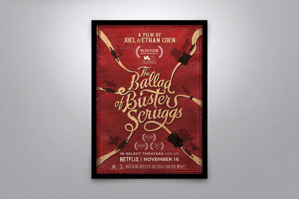 The Ballad of Buster Scruggs Signed Poster with COA