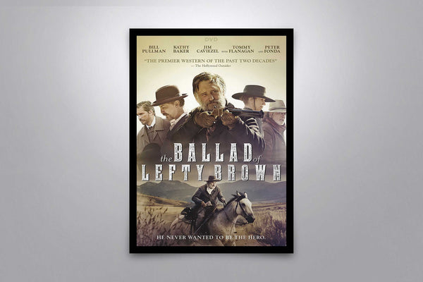 The Ballad of Lefty Brown Signed Poster with COA