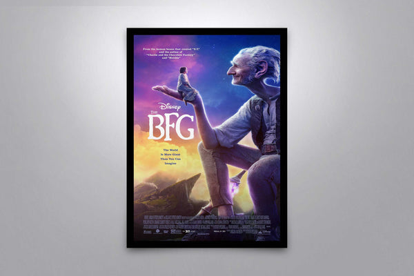 The BFG Signed Poster with COA