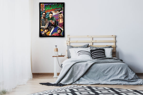 The Big Bang Theory Signed Poster with COA