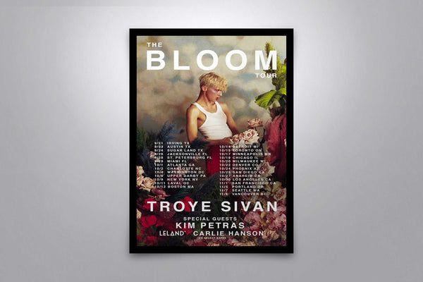 Troye Sivan: Bloom Signed Poster with COA