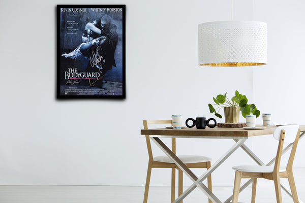 The Bodyguard Signed Poster with COA