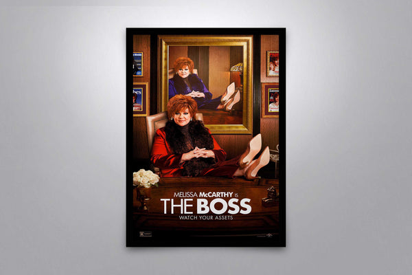 The Boss Signed Poster with COA