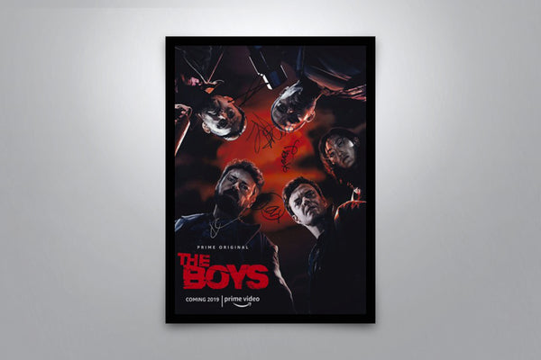 The Boys Signed Poster with COA