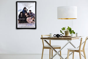 The Breakfast Club Signed Poster with COA
