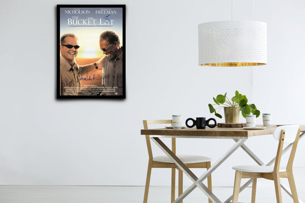 The Bucket List Signed Poster with COA
