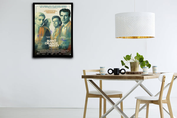 The Burnt Orange Heresy Signed Poster with COA