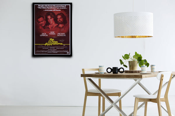 The China Syndrome Signed Poster with COA