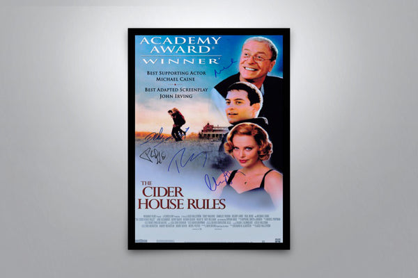 The Cider House Rules Signed Poster with COA