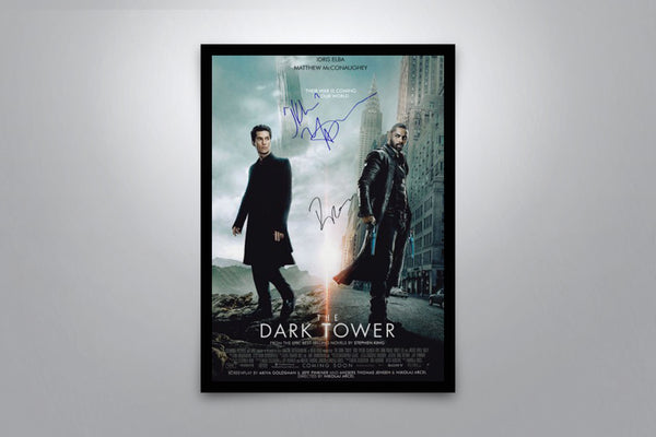 The Dark Tower Signed Poster with COA