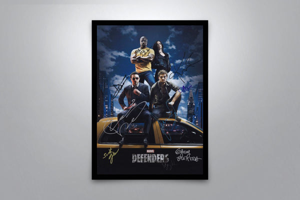 The Defenders Signed Poster with COA