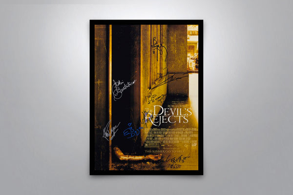The Devil's Rejects Signed Poster with COA