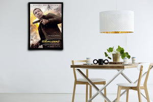 The Equalizer 2 Signed Poster with COA