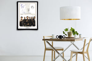 The Gentlemen Signed Poster with COA