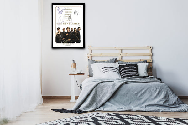 The Gentlemen Signed Poster with COA
