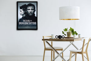 The Girl With The Dragon Tattoo Signed Poster with COA