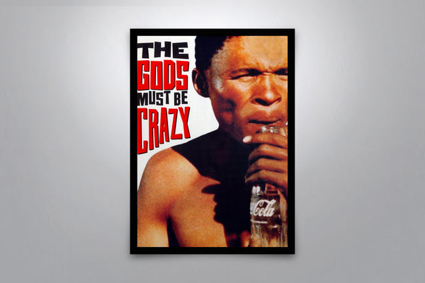 The Gods Must Be Crazy Signed Poster with COA
