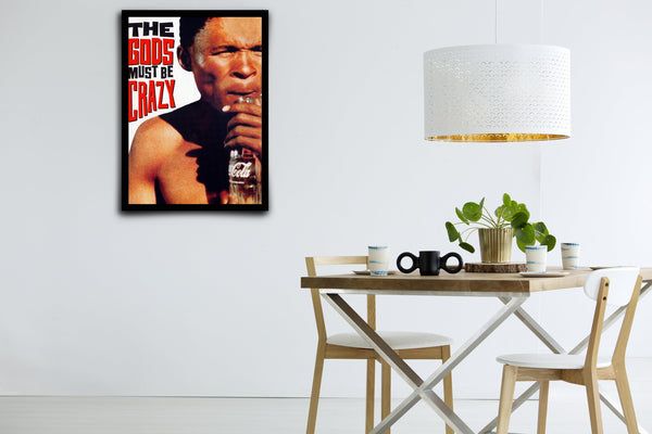 The Gods Must Be Crazy Signed Poster with COA
